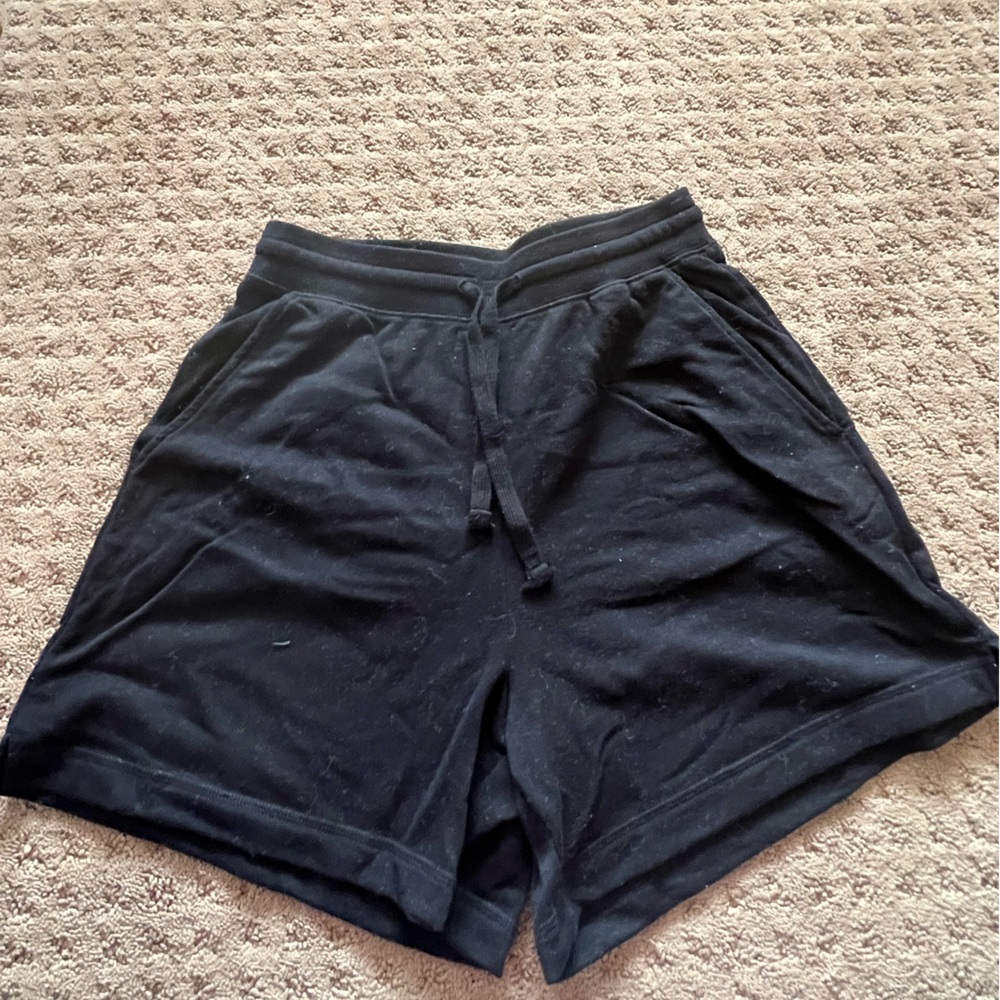 Women's Old Navy Black Fleece Shorts